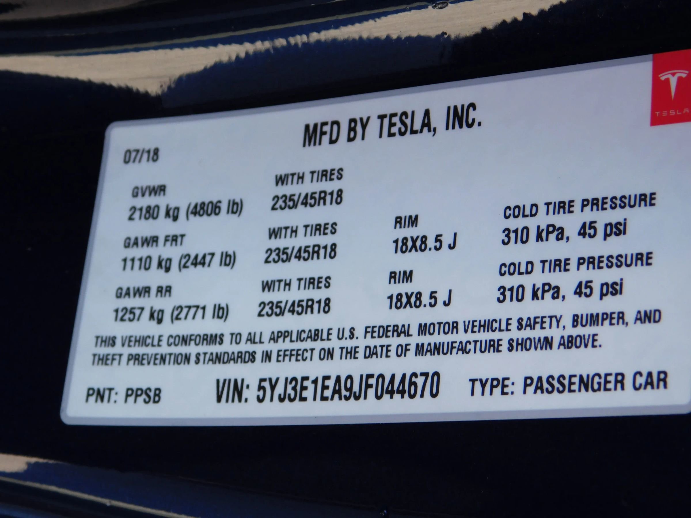 Used 2018 Tesla Model 3 Long Range RWD image 22