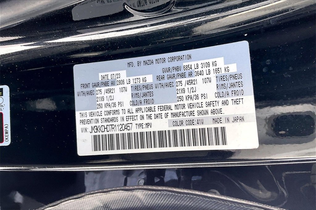 Certified 2024 MAZDA CX-90 3.3 Turbo w/ Premium Package image 34