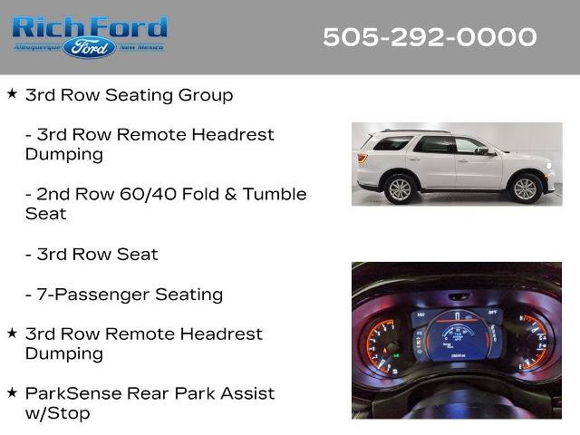 Used 2021 Dodge Durango SXT RWD image 22