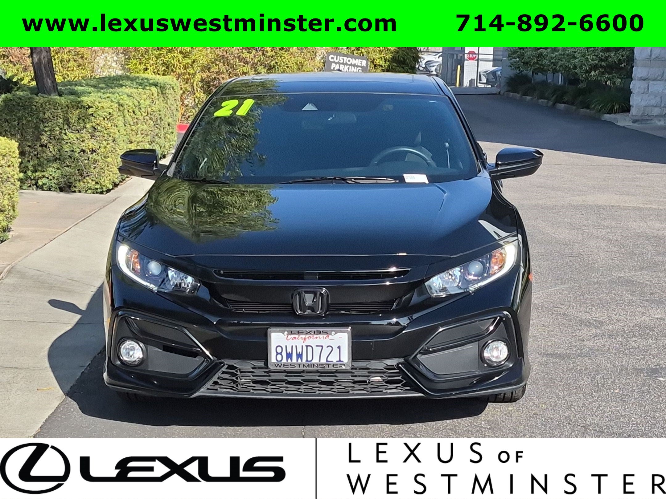 Used 2021 Honda Civic EX image 2