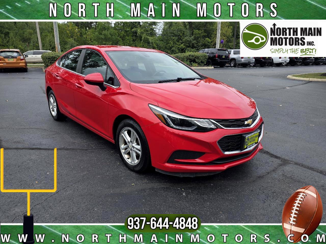 Used 2017 Chevrolet Cruze LT