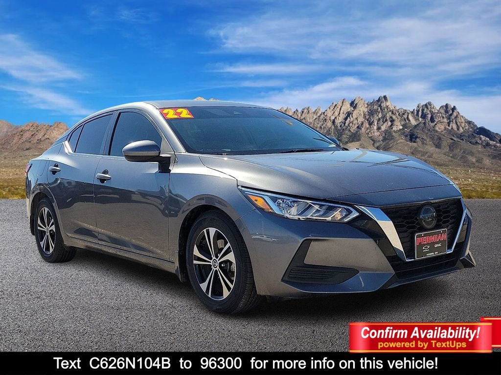 Used 2022 Nissan Sentra SV w/ All-Weather Package image 1