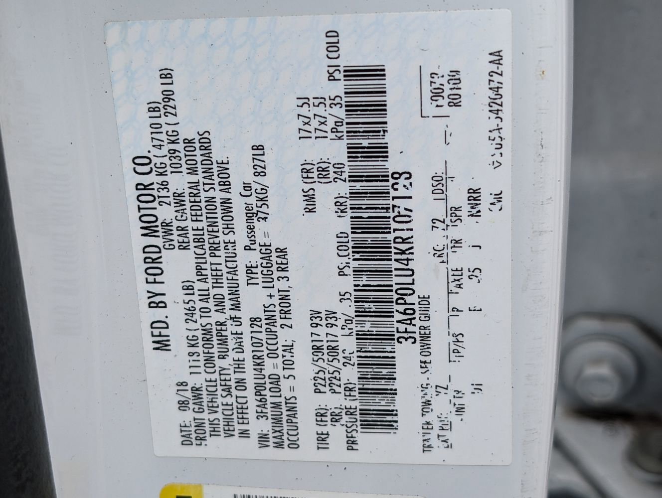 Used 2019 Ford Fusion SE image 26