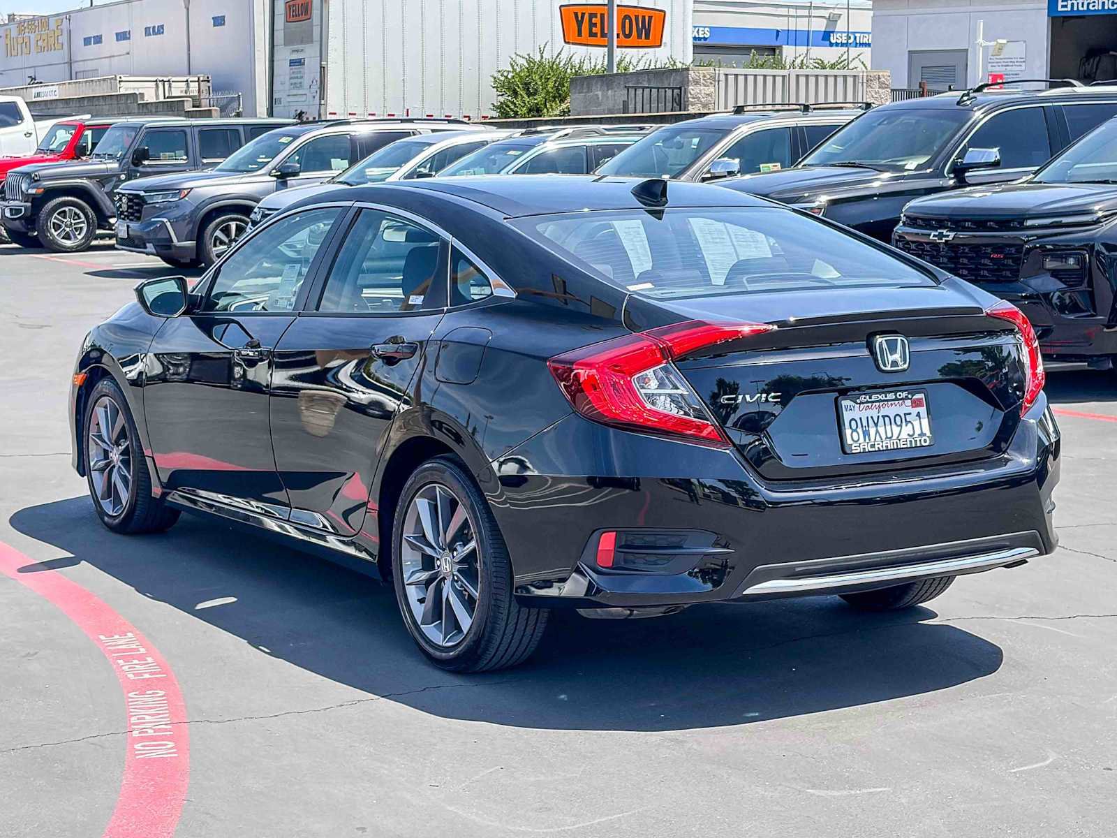 Used 2021 Honda Civic EX image 2