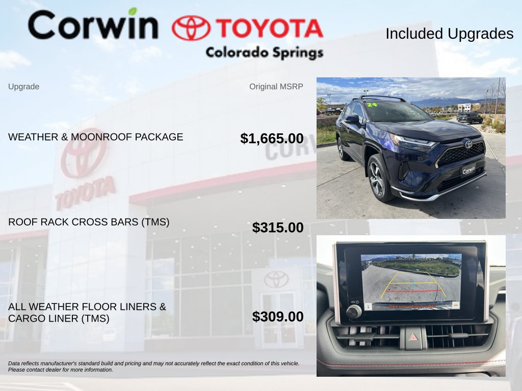 Used 2024 Toyota RAV4 SE w/ Weather & Moonroof Package AWD/4WD image 4