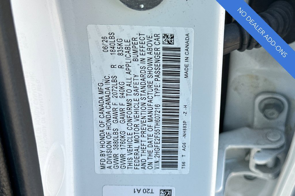 Certified 2026 Honda Civic Sport image 32