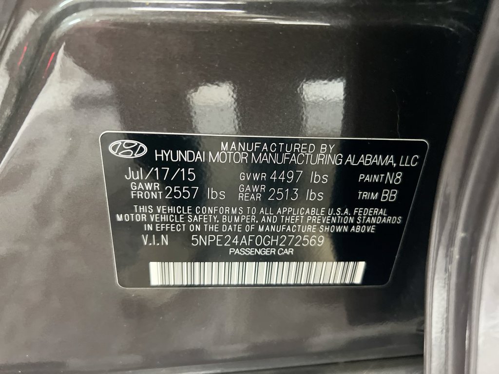 Used 2016 Hyundai Sonata SE FWD image 27