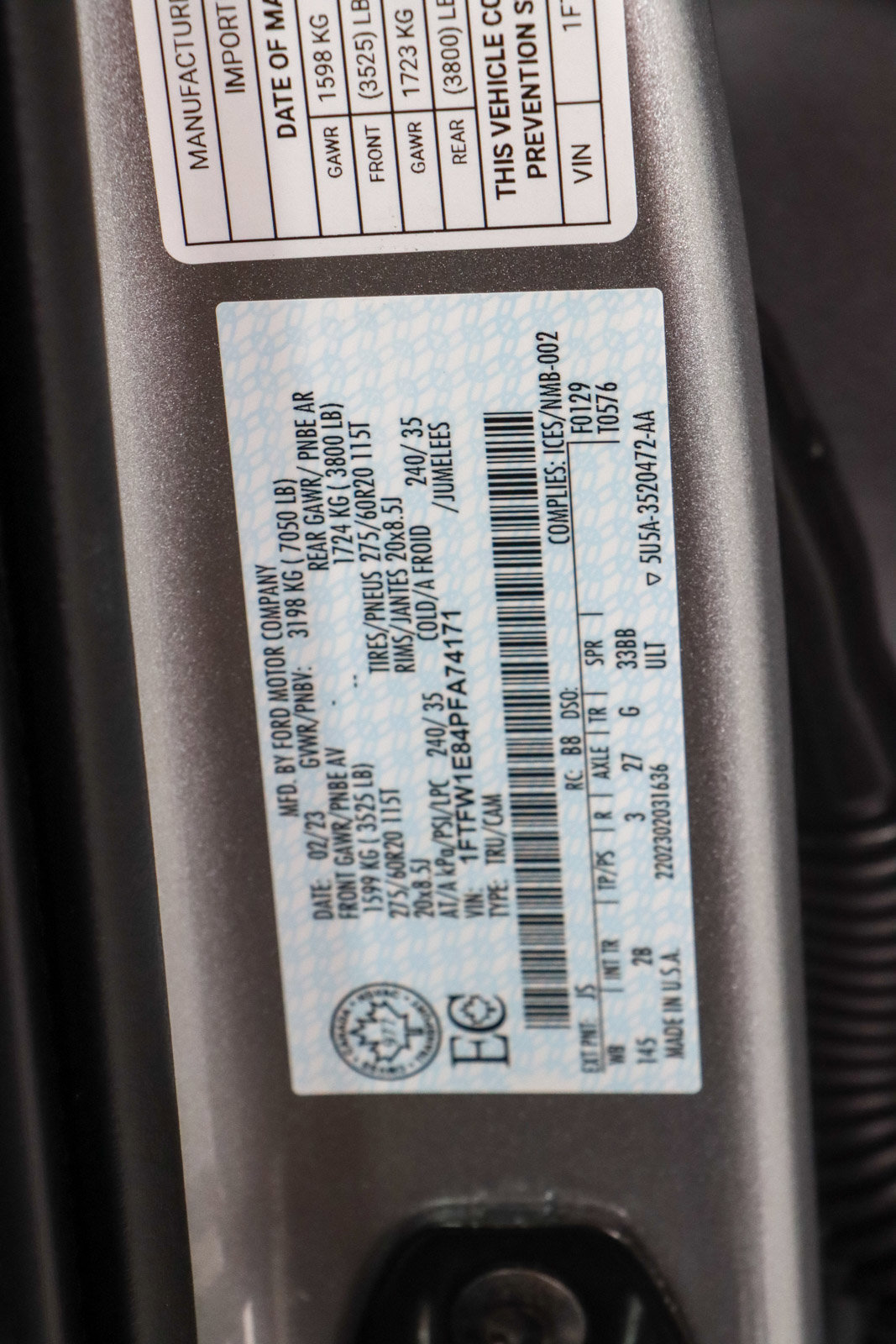 Used 2023 Ford F150 Lariat w/ Equipment Group 502A High image 33