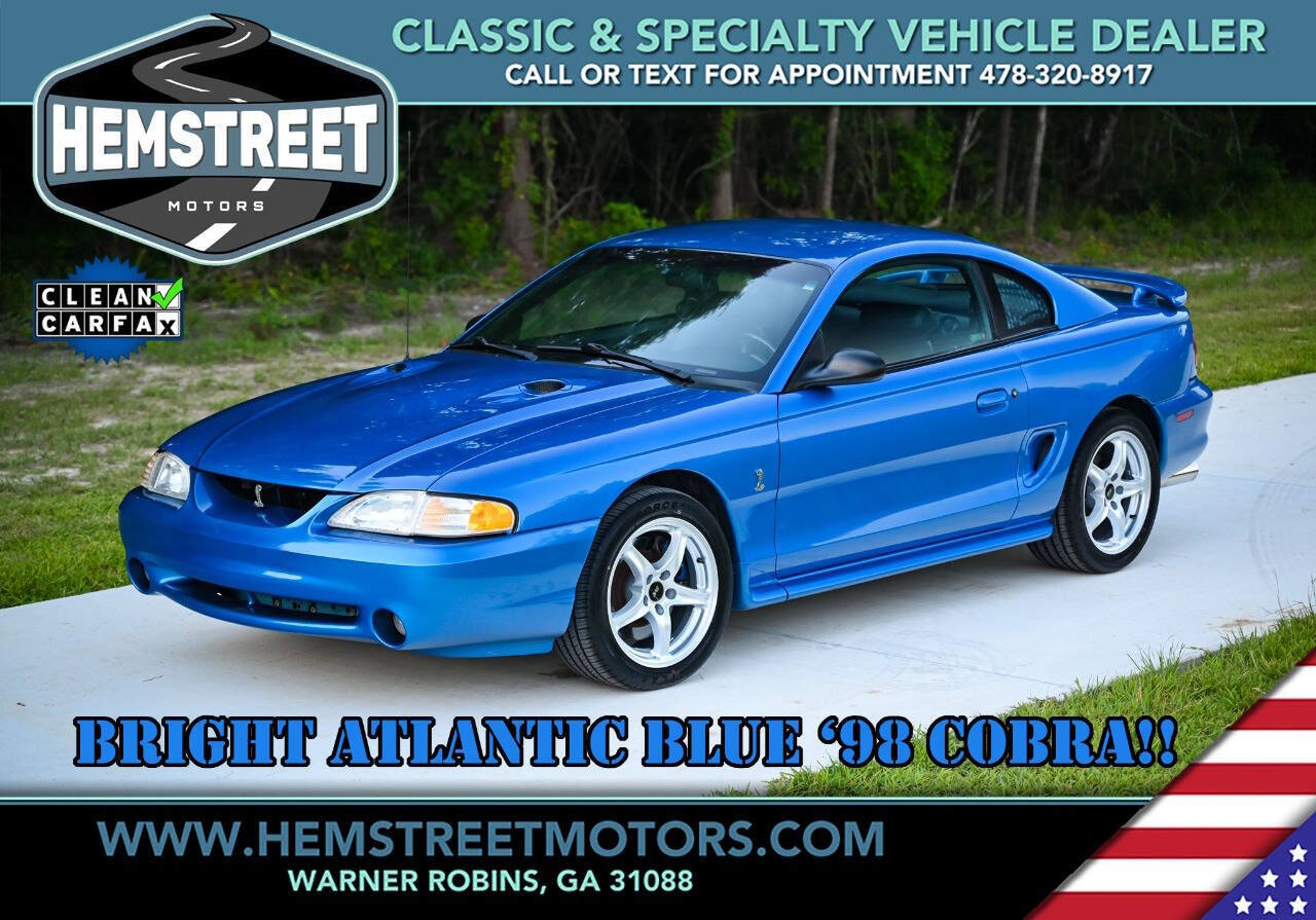 Used 1998 Ford Mustang Cobra RWD video 1