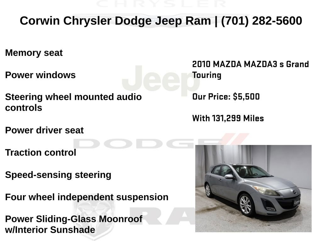 Used 2010 MAZDA MAZDA3 s Grand Touring image 25