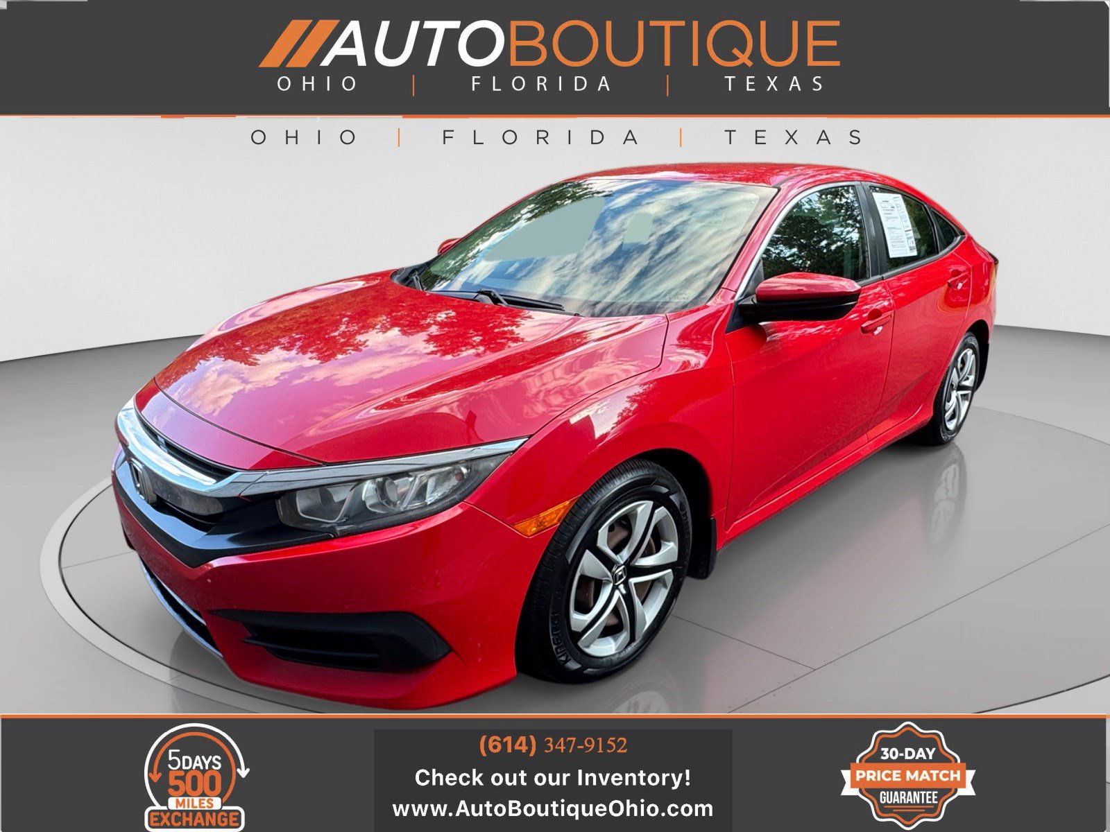 Used 2017 Honda Civic LX