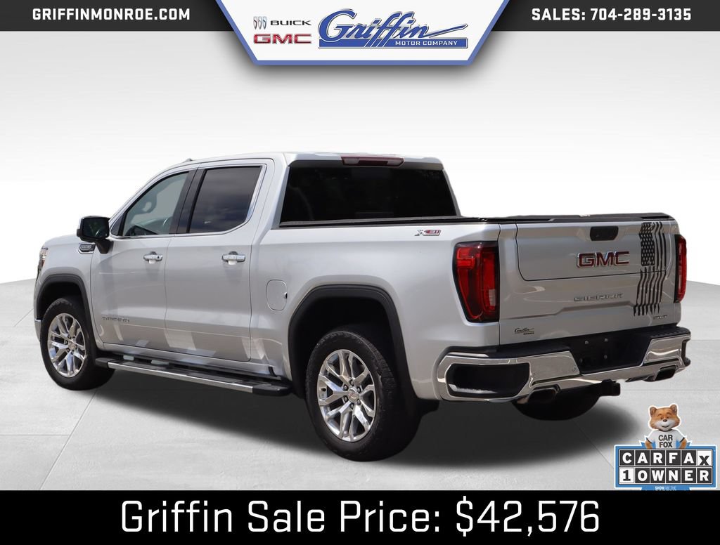 Certified 2021 GMC Sierra 1500 SLT w/ SLT Premium Plus Package AWD/4WD image 3