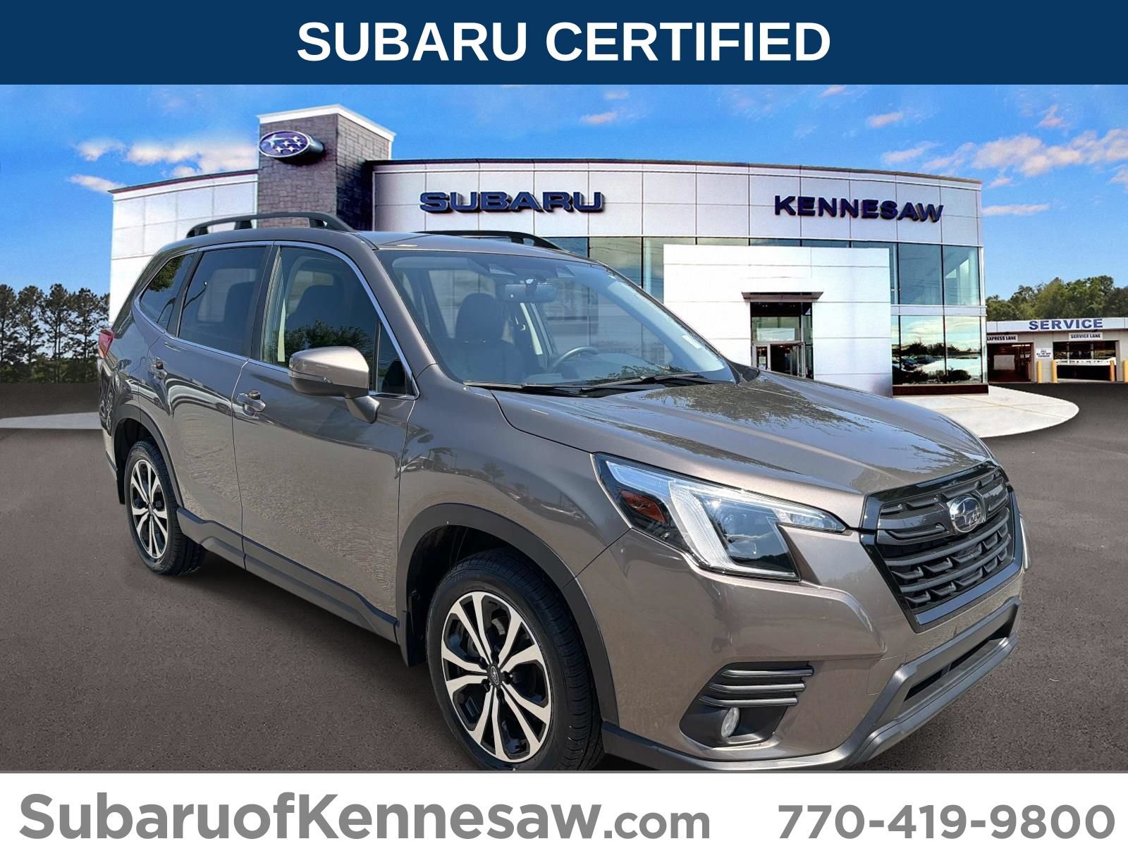 Certified 2023 Subaru Forester Limited w/ Popular Package #3 AWD/4WD image 1