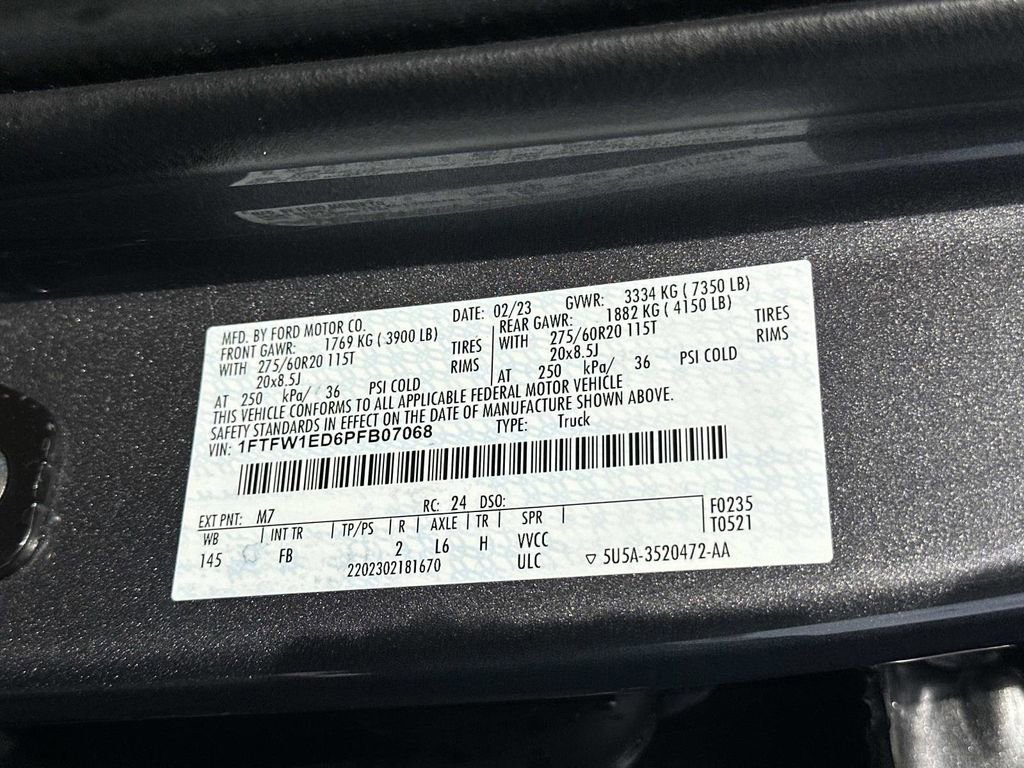 Used 2023 Ford F150 XLT w/ Equipment Group 302A High AWD/4WD image 36