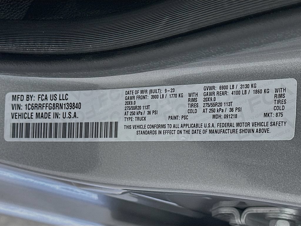 Used 2024 RAM 1500 Big Horn AWD/4WD image 36