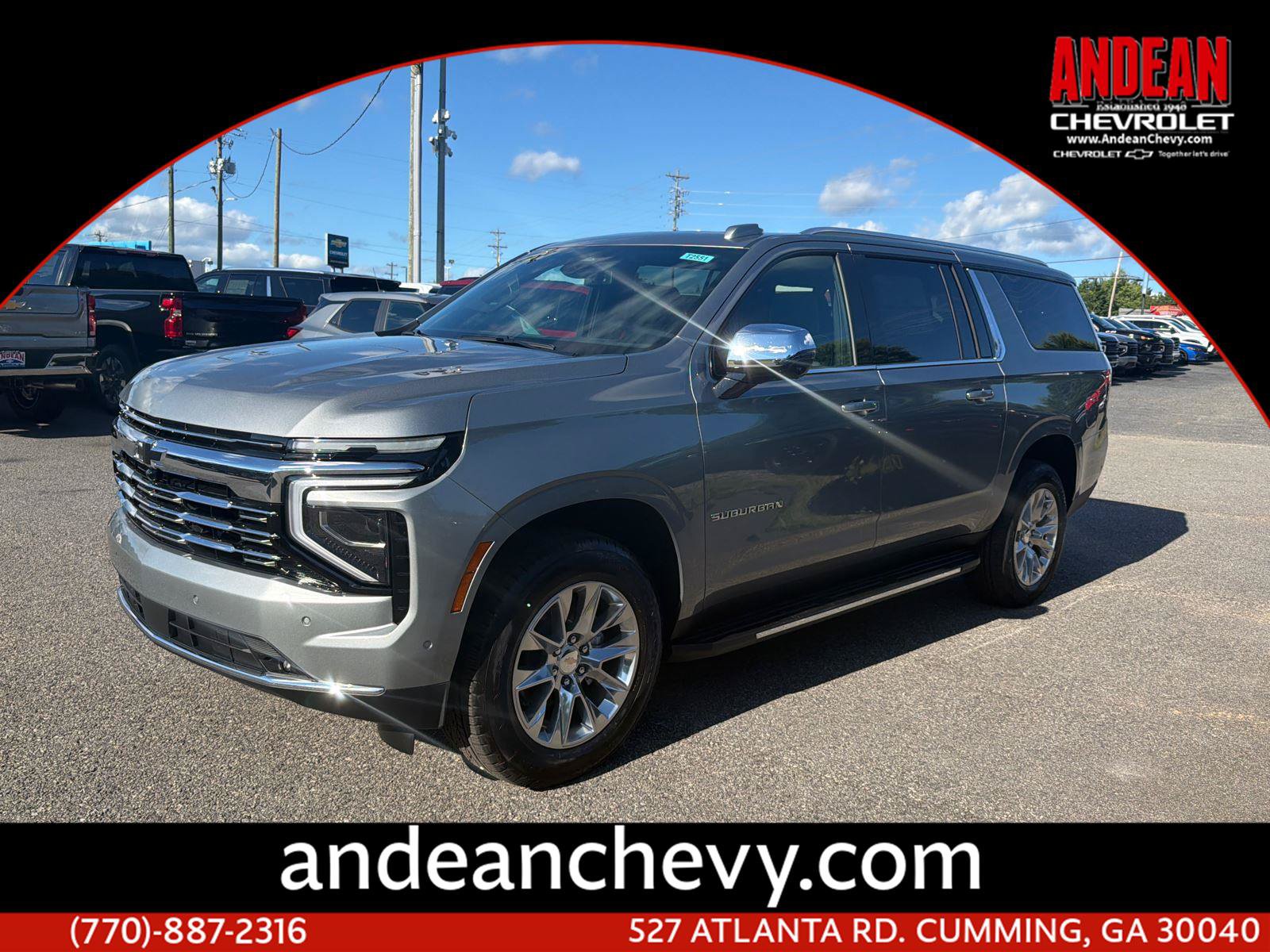 New 2026 Chevrolet Suburban Premier w/ Sun And Tow Package AWD/4WD image 1