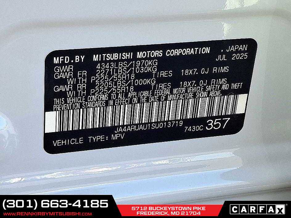 New 2025 Mitsubishi Outlander Sport LE image 16