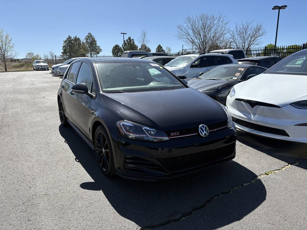 Used 2021 Volkswagen GTI Autobahn FWD image 1
