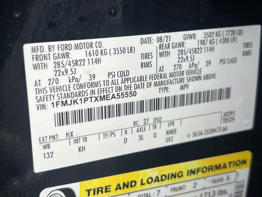 Certified 2021 Ford Expedition Max King Ranch image 27