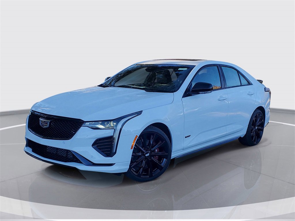 New 2026 Cadillac CT4 V w/ LPO, ONYX Package image 1