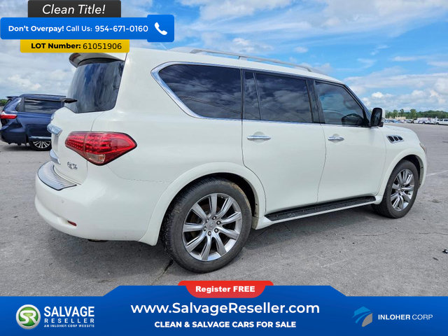 Used 2012 INFINITI QX56 4WD w/ Theater Pkg image 4