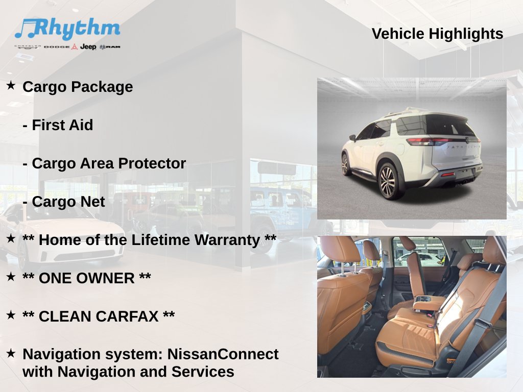 Used 2025 Nissan Pathfinder Platinum w/ Cargo Package FWD image 5