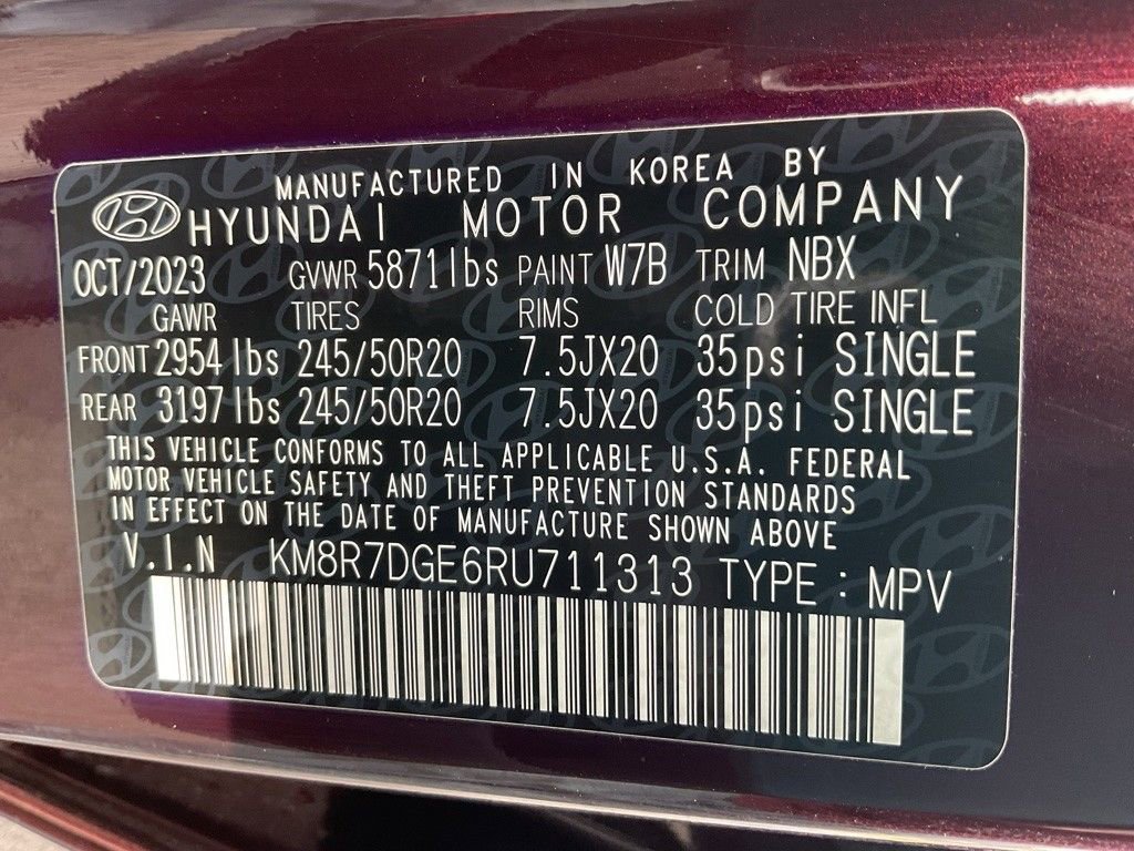 Used 2024 Hyundai Palisade Calligraphy image 40