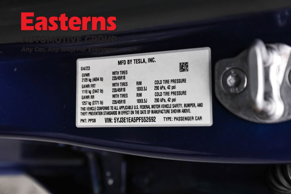 Used 2023 Tesla Model 3 Standard Range RWD image 30
