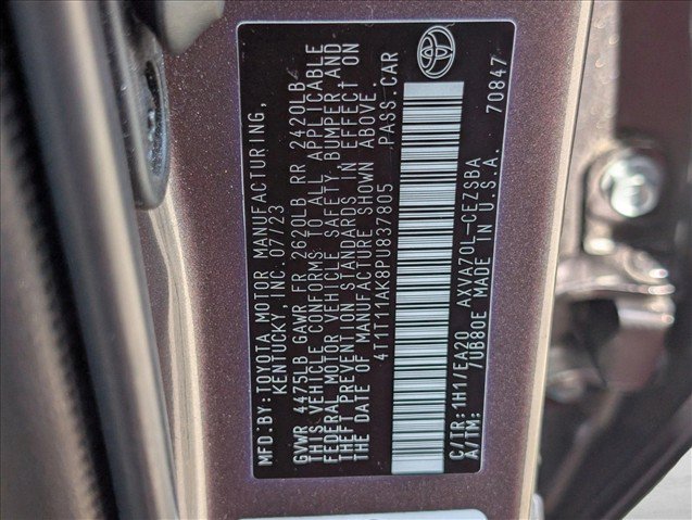 Certified 2023 Toyota Camry SE w/ Convenience Package FWD image 23