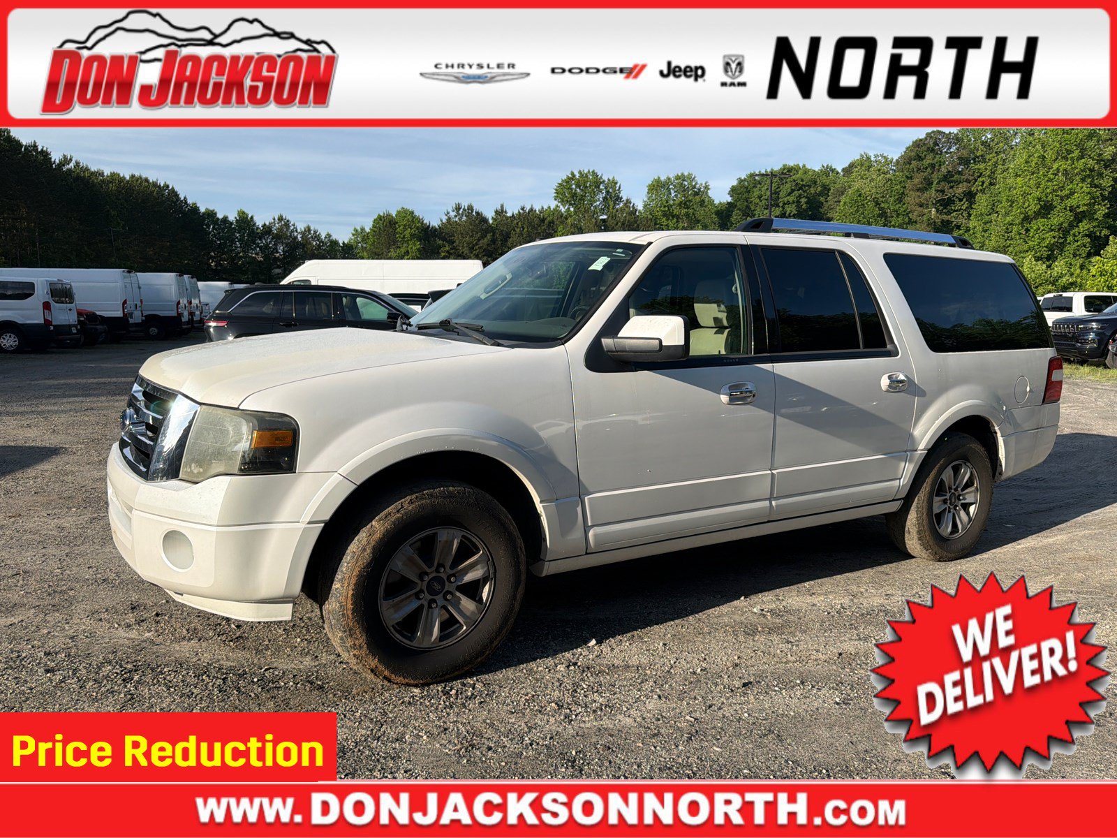 Used 2011 Ford Expedition EL Limited w/ 301A Rapid Spec Order Code
