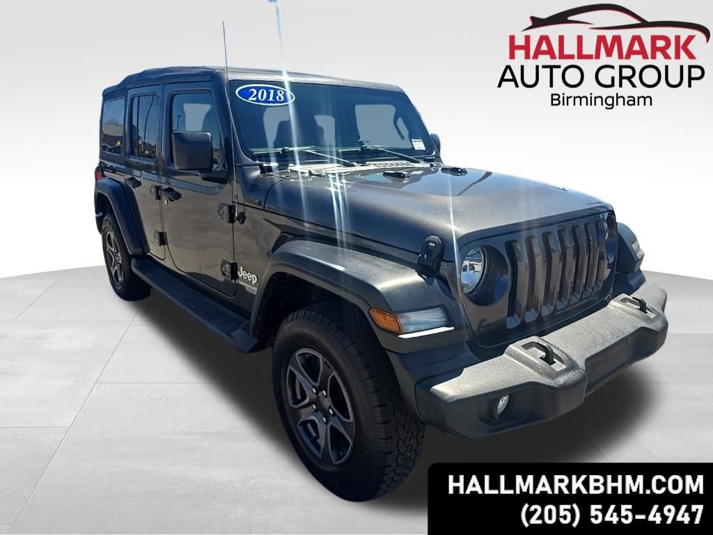Used 2018 Jeep Wrangler Unlimited Sport S image 1