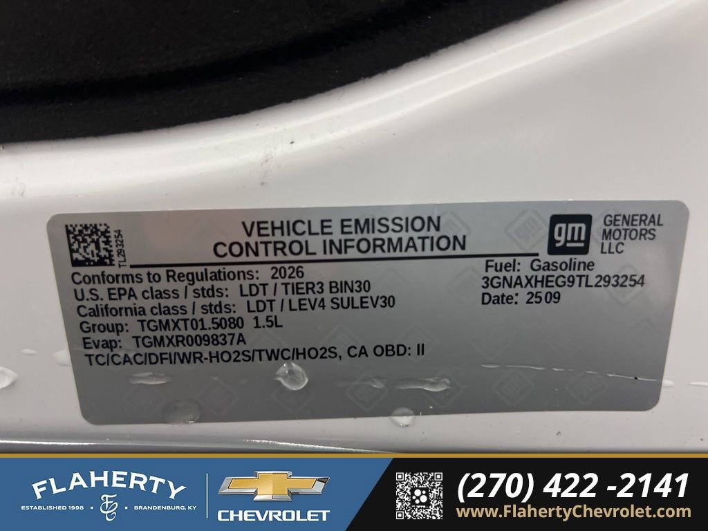 New 2026 Chevrolet Equinox LT image 17