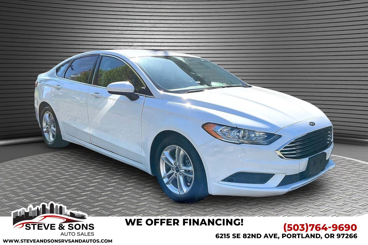 Used 2018 Ford Fusion SE