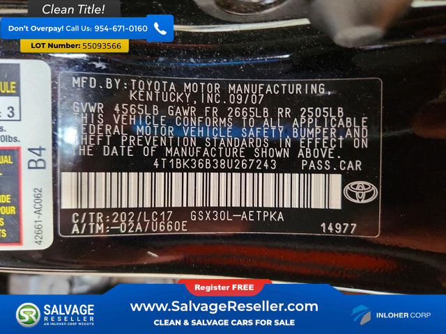 Used 2008 Toyota Avalon FWD image 16