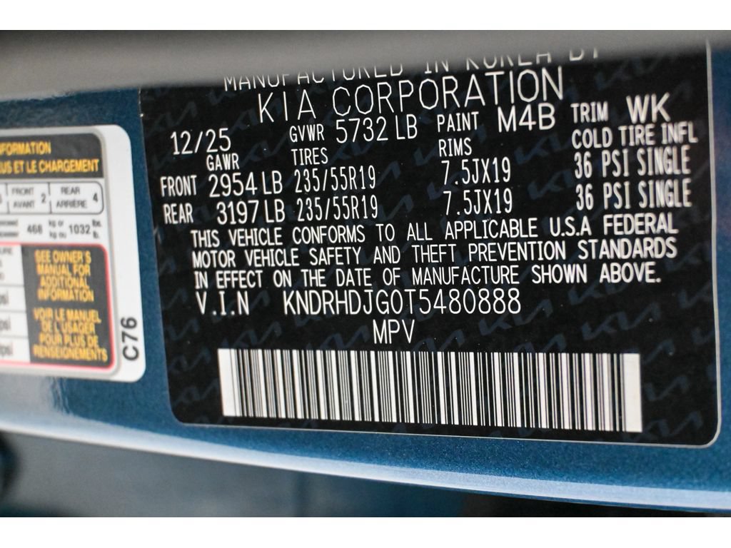 New 2026 Kia Sorento EX w/ EX Premium Package AWD/4WD image 38