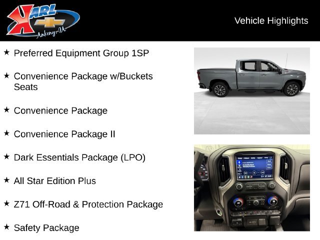 Certified 2021 Chevrolet Silverado 1500 RST w/ All Star Edition Plus AWD/4WD image 2