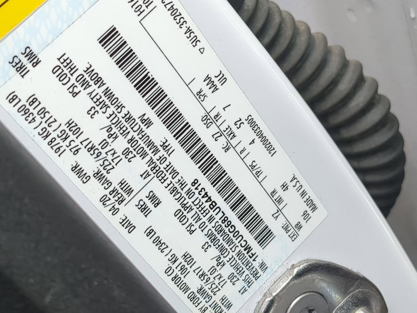 Used 2020 Ford Escape SE image 36