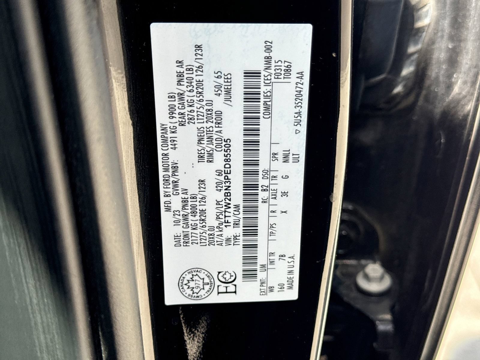 Used 2023 Ford F250 Platinum AWD/4WD image 41