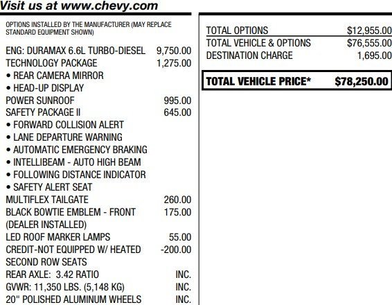 Used 2022 Chevrolet Silverado 2500 High Country w/ Technology Package image 2