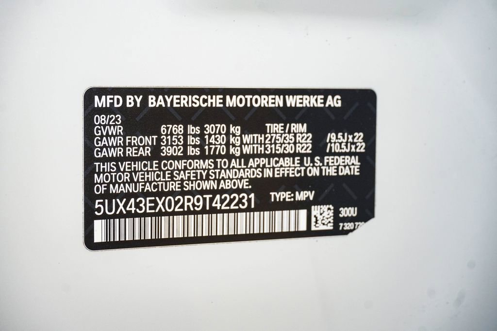 Used 2024 BMW X6 M60i AWD/4WD image 29