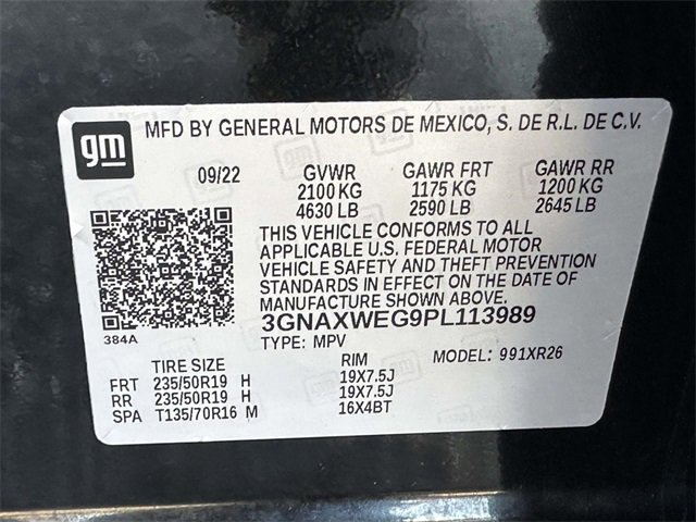 Certified 2023 Chevrolet Equinox RS w/ RS Leather Package image 43