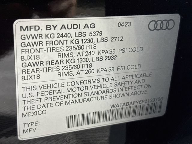 Used 2023 Audi Q5 2.0T Premium w/ Convenience Package AWD/4WD image 31