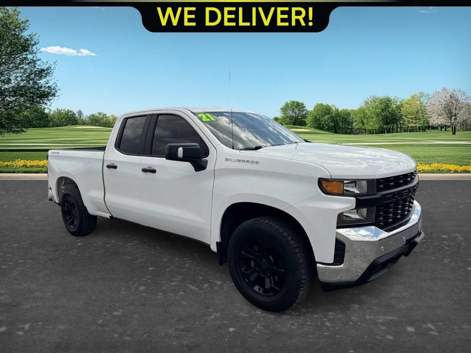 Used 2021 Chevrolet Silverado 1500 W/T w/ WT Value Package AWD/4WD image 4