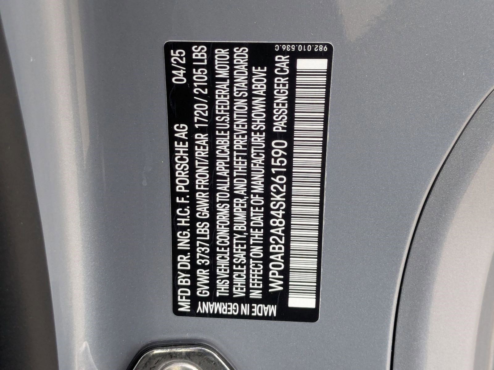 Certified 2025 Porsche 718 Cayman S image 27