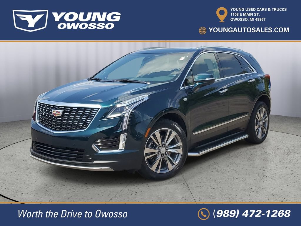 Certified 2025 Cadillac XT5 Premium Luxury w/ LPO, Floor Liner Package AWD/4WD 360° Tour