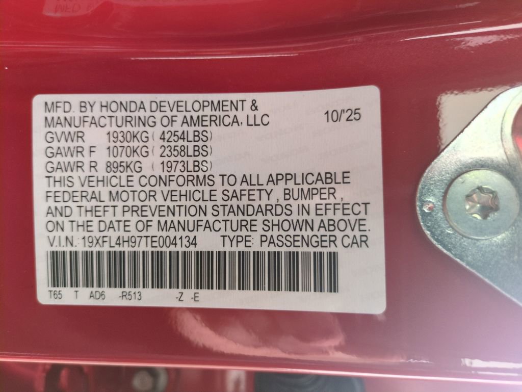 New 2026 Honda Civic Sport Touring image 30