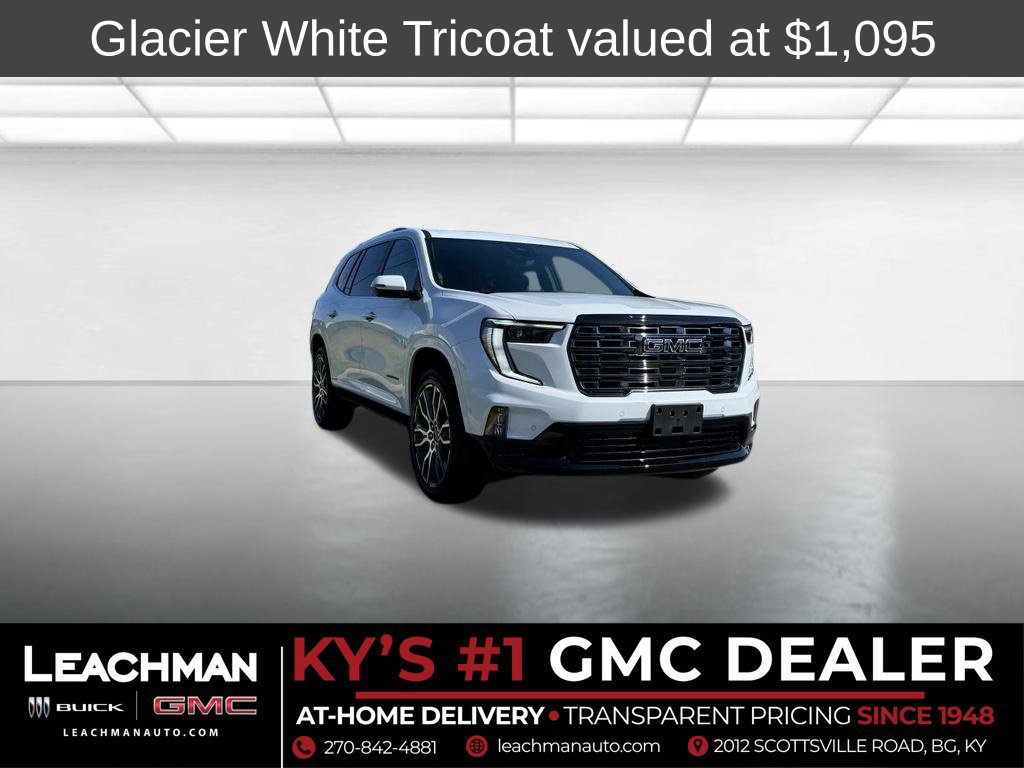 New 2027 GMC Acadia Denali Ultimate w/ LPO, Black Badging Package