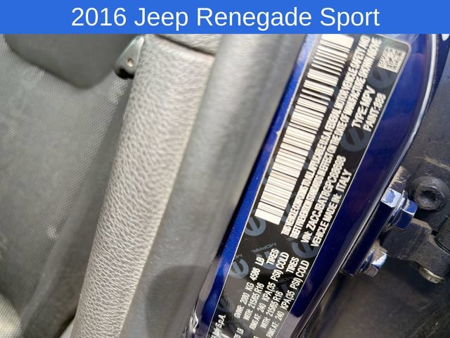 Used 2016 Jeep Renegade Sport w/ Power & Air Group AWD/4WD image 31