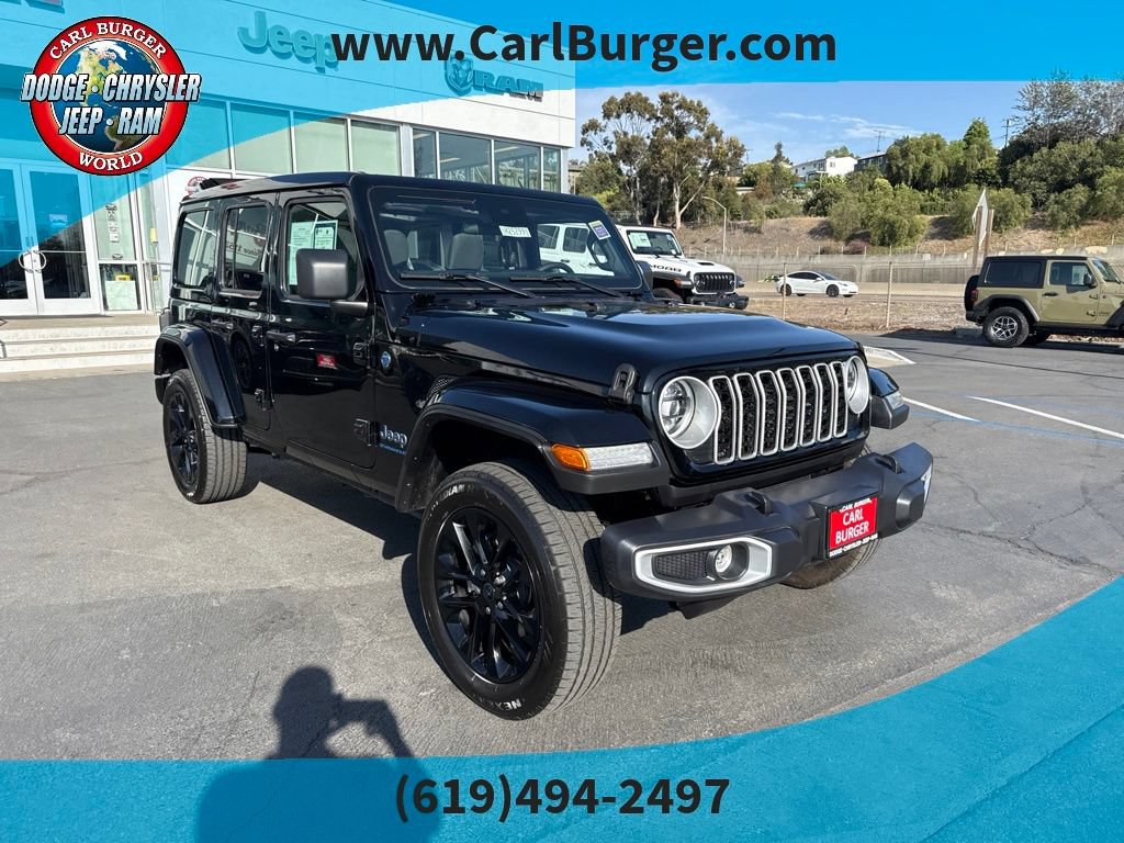 Certified 2025 Jeep Wrangler Unlimited Sahara w/ Safety Group