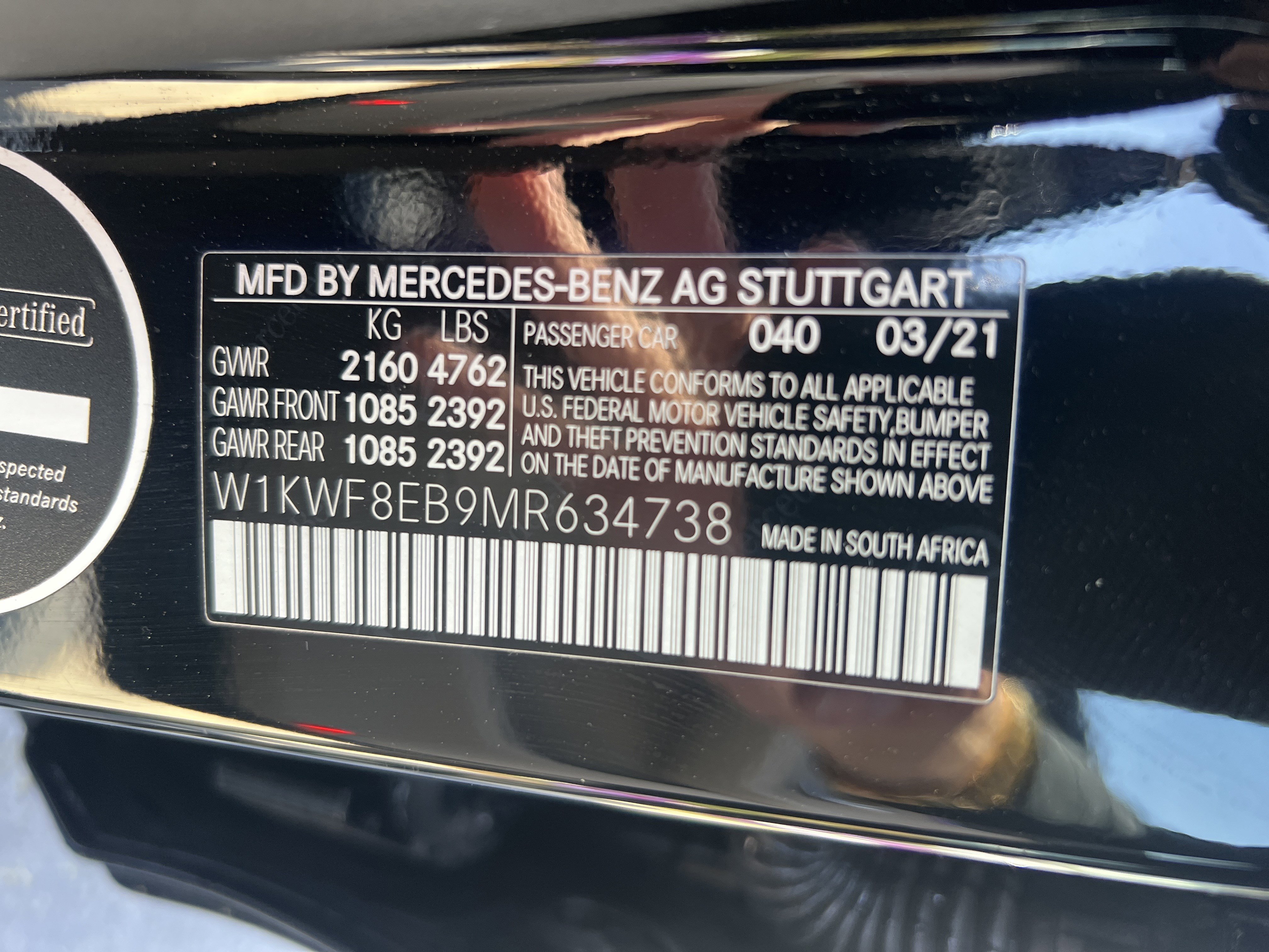 Certified 2021 Mercedes-Benz C 300 4MATIC Sedan image 37